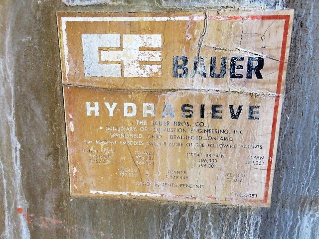 Bauer Hydrasieve size 72″ model 552-1