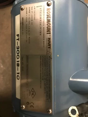 Rosemount 8732EMR2A1N5M4 Integral Mount or Remote Mount Magnetic Flowmeter System , Unused Condition
