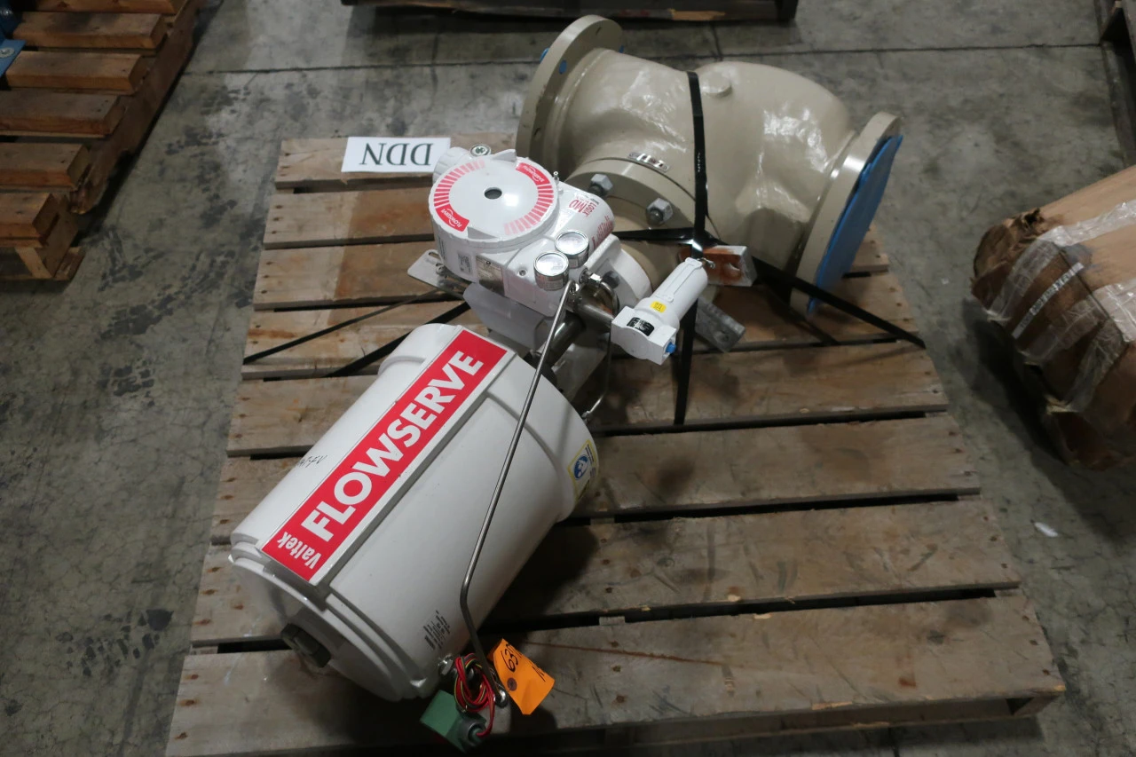 8″ 150# Valtek Flowserve Mark One Control Valve Air Operated , Unused Condition