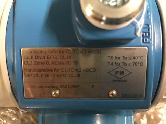 Endress + Hauser Cerabar S Pressure Transmitter 2″ 150# Unused Condition