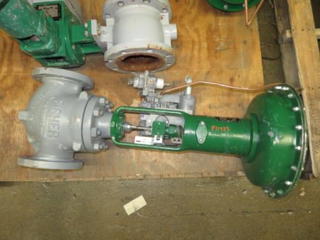 Fisher 4″ type ET Steam Control Valve Class 150