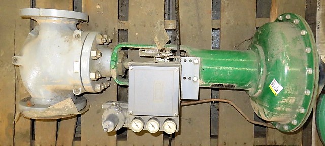 Fisher 4″ type ET class 150 Control Valve , Unused Condition