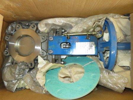 4″ 150# Orbinox Knife Gate Valve Unused Condition