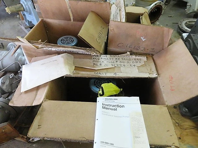 Milton Roy Metering Pump Model FR161-144 Unused Condition