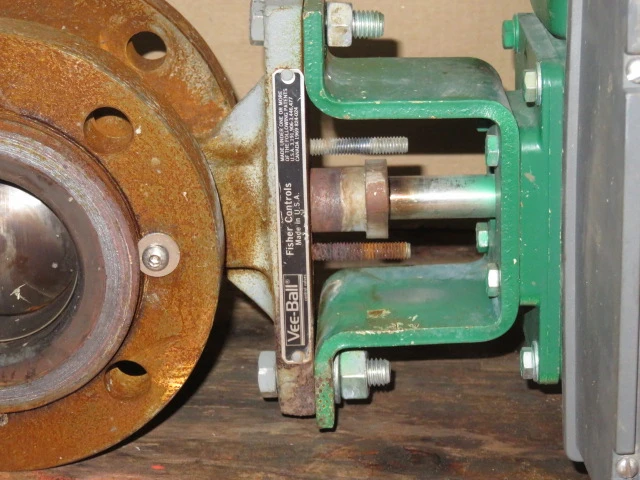 Fisher 3″ V150 V-Ball Control Valve Steel Body Material