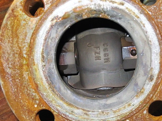 Fisher 3″ V150 V-Ball Control Valve Steel Body Material
