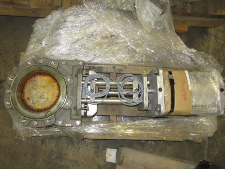 8″ 150# North Port Knife Gate Valve Air Operated