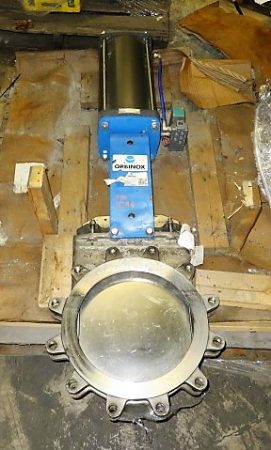 12″ 150# Orbinox Knife Gate Valve Air Operated