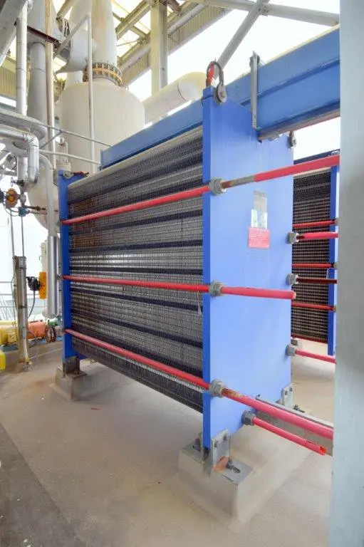 Alfa Laval AlfaVap Plate Exchanger, 4,604 Square Feet, Model AlfaVap 500-TFR