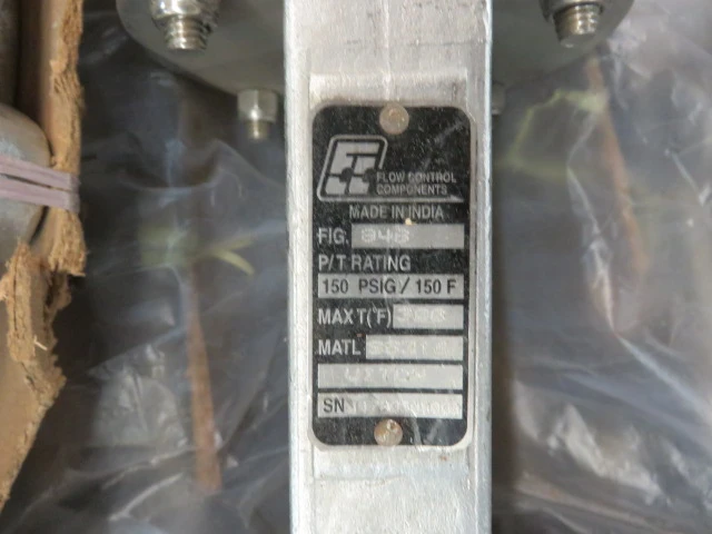 Flow Control Components FCC 6″ -150# Knife Gate Hand Wheel Operated ; Unused Condition