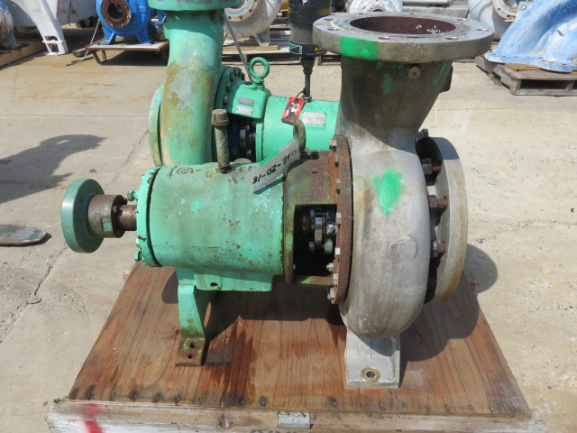 Goulds pump model 3196XLT size 8×10-15 material 316ss