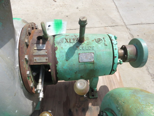 Goulds pump model 3196XLT size 8×10-15 material 316ss
