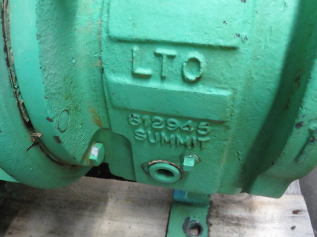 Summit pump model 2196 LTO size 3×4-13 Stainless