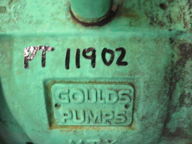 Goulds pump model 3196 MTX size 2×3-8 Stainless