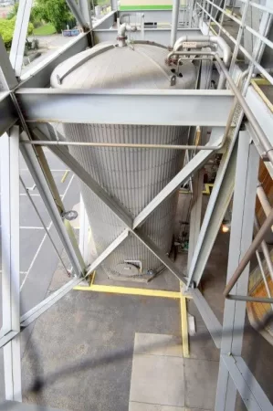 Tank, Approximately 20,000 gallon, Stainless Steel, Vertical