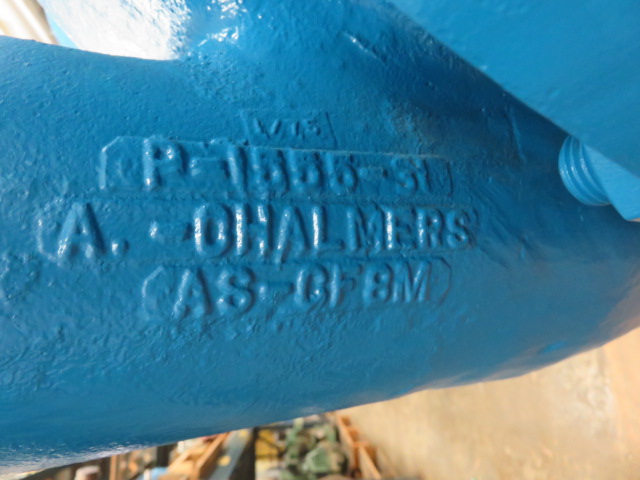 Allis Chalmers Pump Model PWO size 8x5x17 Stainless