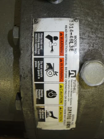 Tuthill Blower Model 5514-46L3E Unused Condition !