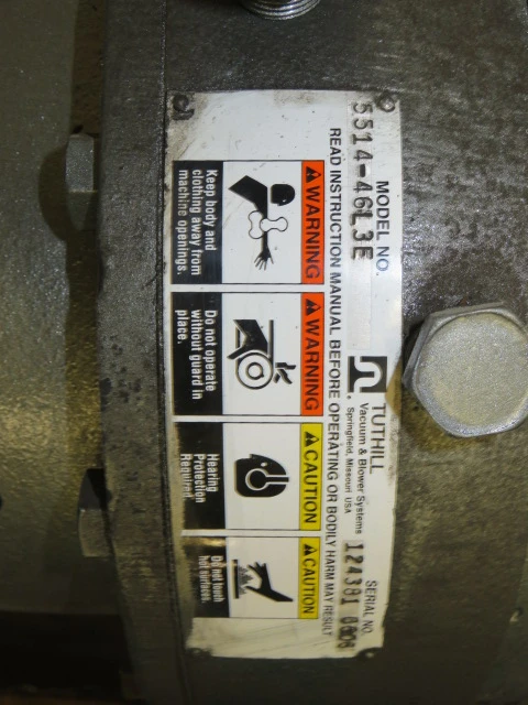 Tuthill Blower Model 5514-46L3E Unused Condition !