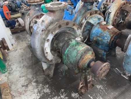 Warren / Ahlstrom pump model 3202 size 8x6x20 Stainless Steel
