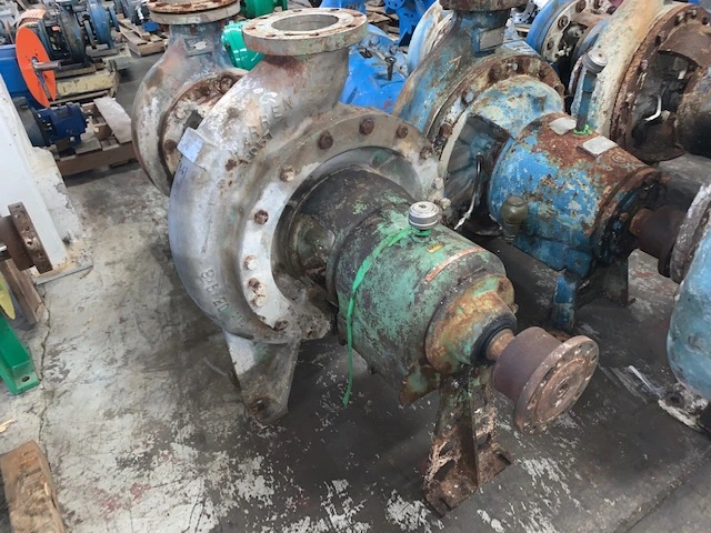 Warren / Ahlstrom pump model 3202 size 8x6x20 Stainless Steel