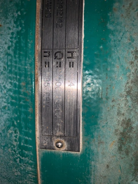 Sulzer pump model APT52-14 size 16×14-20 Material A890