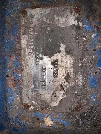 Goulds 3175 Stock Pump size 4×6-18 Stainless