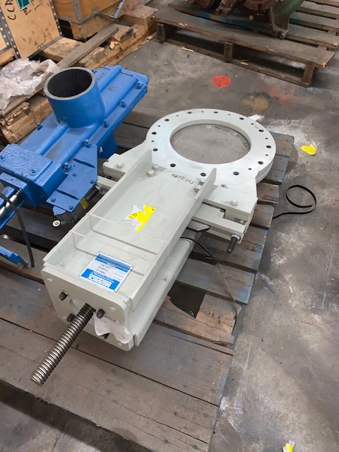 12″ Merrick Knife Gate Valve model BL1200E-01 Unused