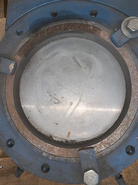 12″ Dezurik Knife Gate Valve Figure KCI Air Operated , Unused