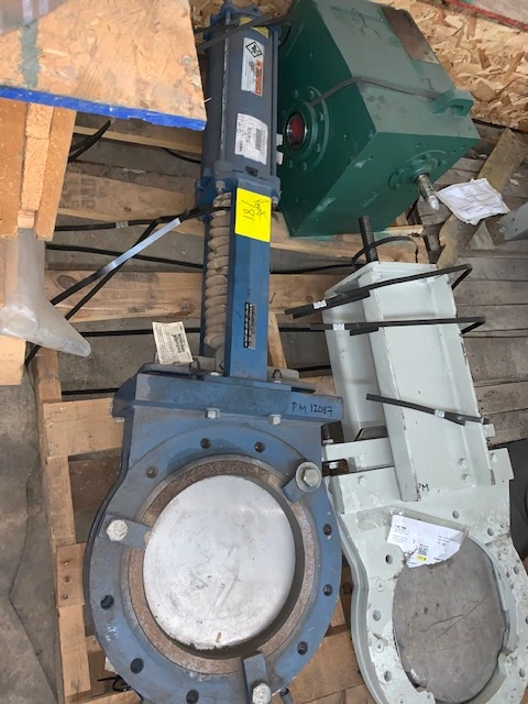 12″ Dezurik Knife Gate Valve Figure KCI Air Operated , Unused