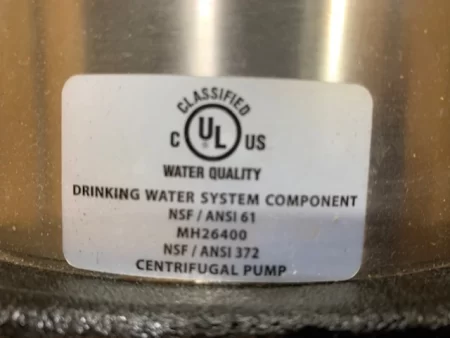 40 hp Grundfos Pump Type CR32-9-A-G-A-E-H00E , 158.5 gpm Unused
