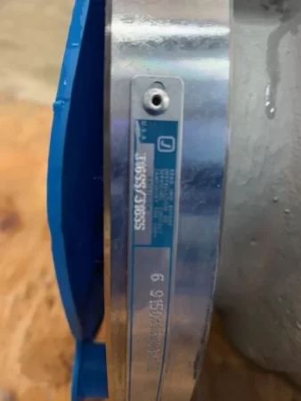 6″-150# Jamesbury Standard Bore Series Ball Valve Air Operated Stainless Unused