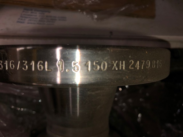 1.5″-150# Rosemount Vortex Model 8800CF015SA1N1D1 Cal. 46.831 Unused