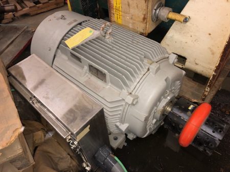 125hp 3580rpm 460v Frame 445TS Siemens Premium Efficiency AC Motor Unused