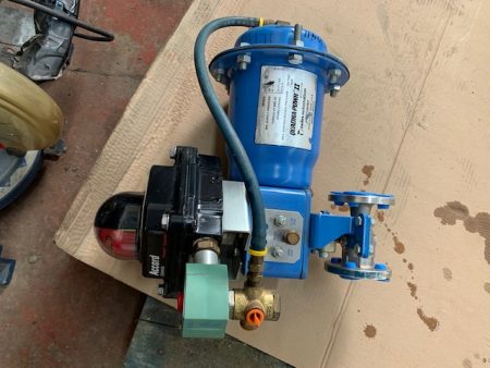 1/2″ -150# Jamesbury Ball Valve Air Operated Stainless Unused