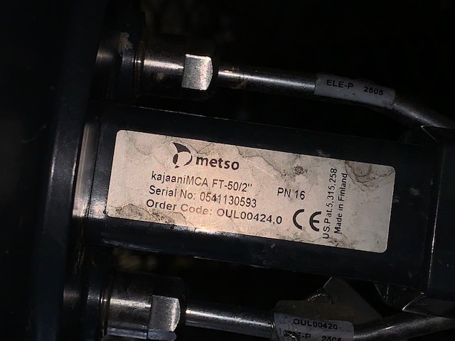 2″-150# Kajaani Metso MCA FT-50/2″ Microwave Consistency Transmitter