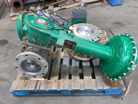 8″ -150# Fisher V-Ball Control Valve Type V150 , Stainless