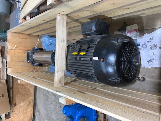 40 hp Grundfos Pump Type CR32-9-A-G-A-E-H00E , 158.5 gpm Unused