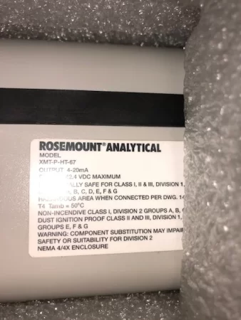 Rosemount Analytical Model XMT-P-HT-67 New in Box