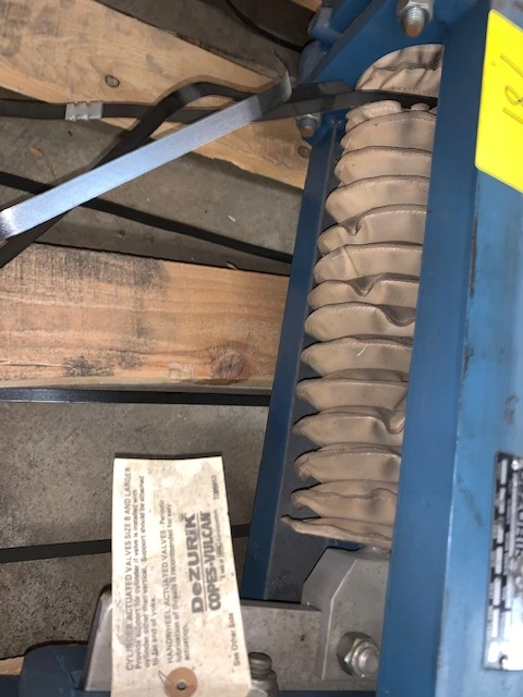 12″ Dezurik Knife Gate Valve Figure KCI Air Operated , Unused