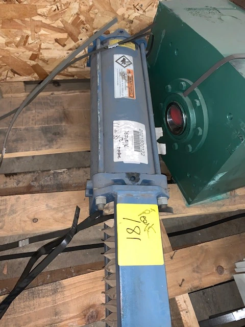 12″ Dezurik Knife Gate Valve Figure KCI Air Operated , Unused