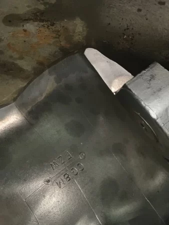 10″ -150# Fisher V-Ball Control Valve Type V150 , Stainless