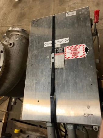 Bird Voith CentriSorter Pressure Screen Model ST 200 BP Stainless Material