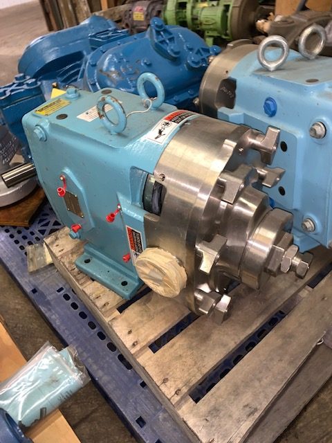 SPX Waukesha Size 60 Positive Displacement Pump, Rebuilt Storeroom Spare