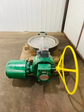 Fisher 30″ type 8510 Butterfly Control Valve