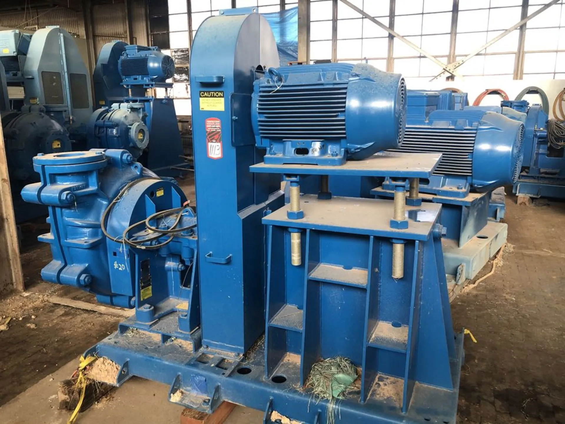 Warman 8×6 AH Horizontal Slurry Pump, Model 086EAHCCCPW8808, New Storeroom Spare