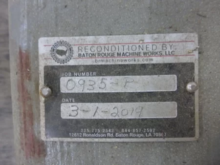 Hydraulic Pump HAXRG902160XXHRD0-Z000060, Rebuilt (Year 2019) Storeroom Spare