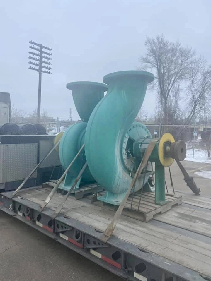Ahlstrom Sulzer APT 61-24 Pump, A890 Stainless Steel