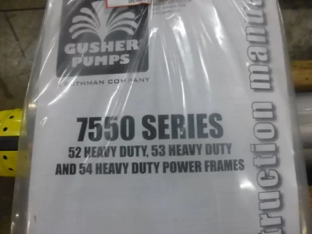 Gusher 7550 Series Vertical End Suction Centrifugal Pump, Stainless Steel, New Storeroom Spare