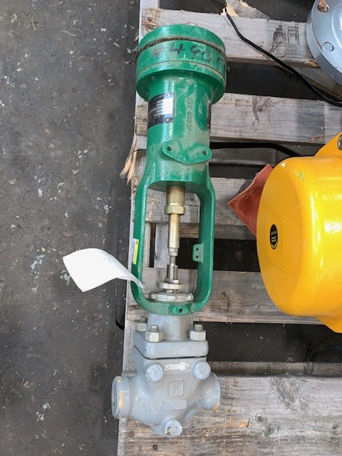 3/4″ 600 Fisher EZ Globe Steam Valve, New Storeroom Spare