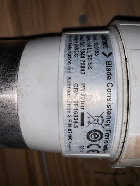 Valmet SP consistency transmitter